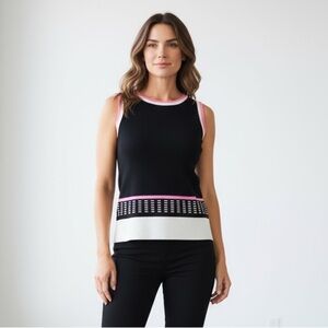 ZIANI COUTURE ladies sleeveless top excellent condition size small